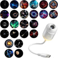 2in1 USB Galaxy Projector Night Light