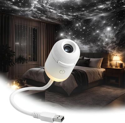 2in1 USB Galaxy Projector Night Light