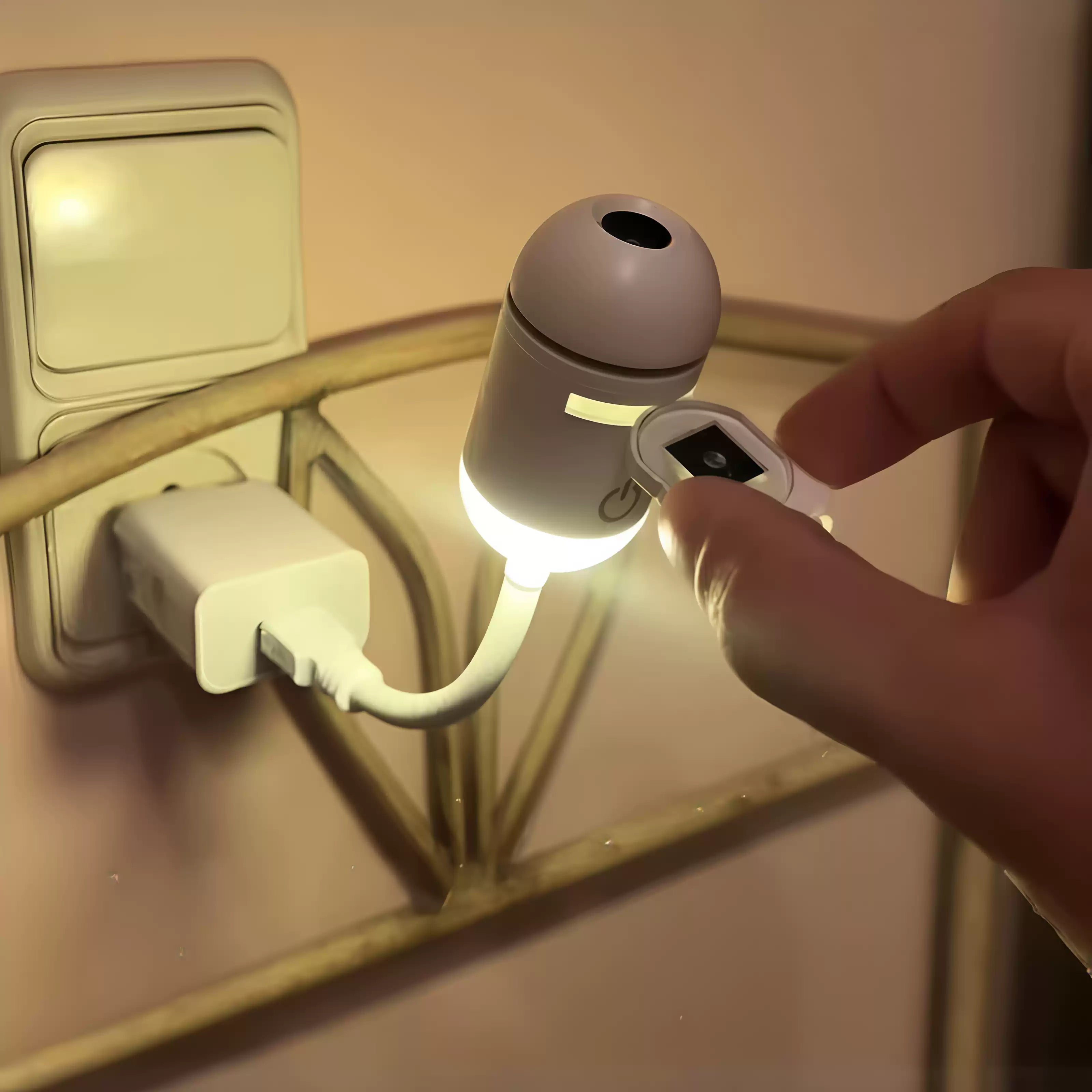 2in1 USB Galaxy Projector Night Light