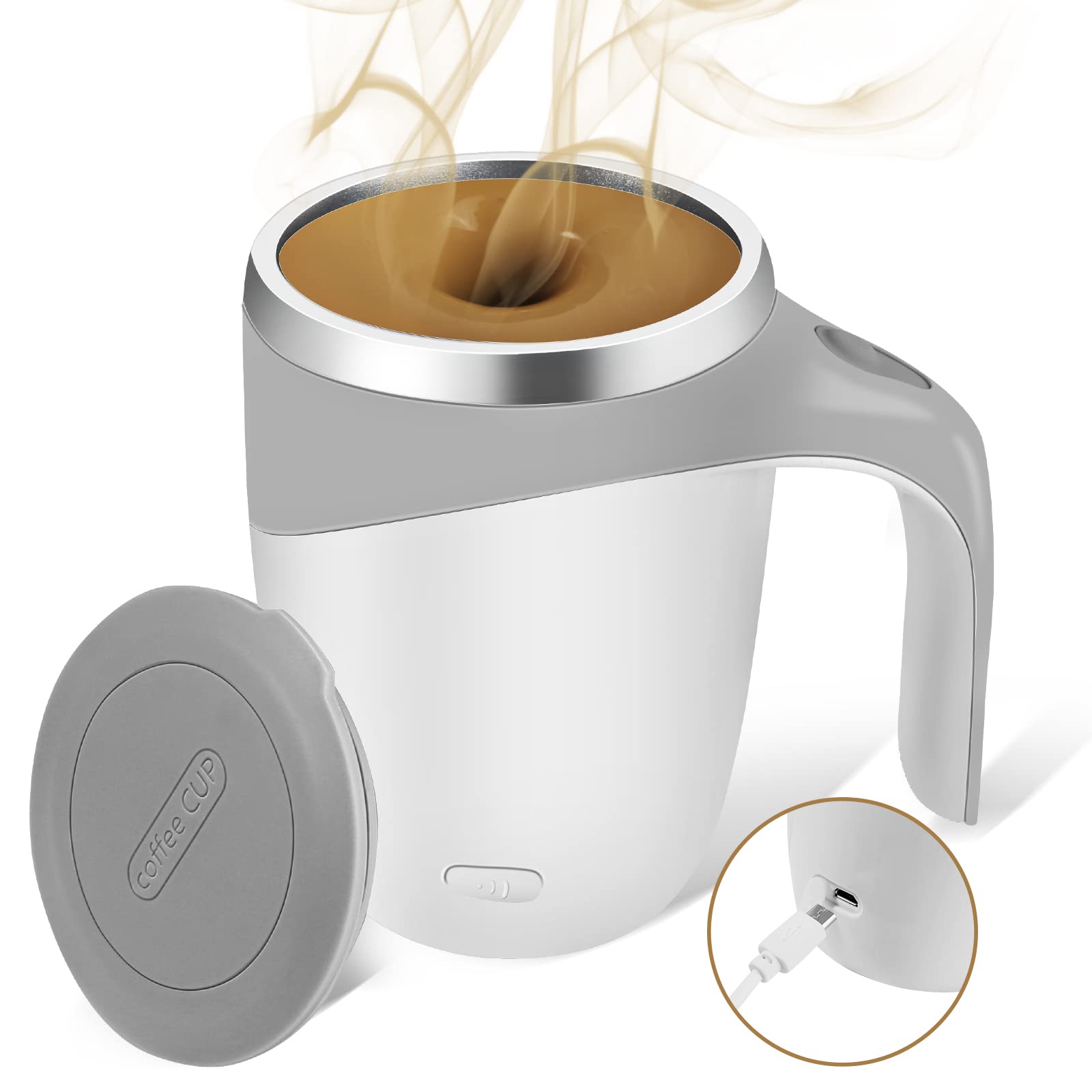 Self-Stirring Electric Mug – 380ml
